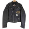 ハーレーダビッドソン HARLEY-DAVIDSON USA製 GENUINE LEATHER ダブルライダースジャケット ピンズ付属 メンズ import:M