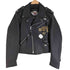 ハーレーダビッドソン HARLEY-DAVIDSON USA製 GENUINE LEATHER ダブルライダースジャケット ピンズ付属 メンズ import:M