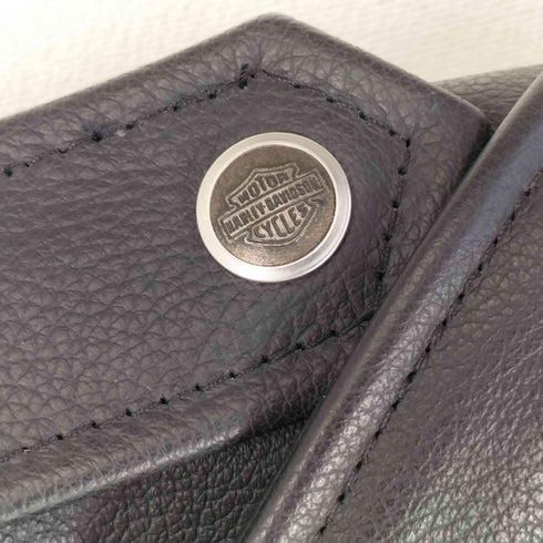 ハーレーダビッドソン HARLEY-DAVIDSON USA製 GENUINE LEATHER ダブルライダースジャケット ピンズ付属 メンズ import:M
