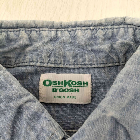 オシュコシュ OSHKOSH b'gosh シャンブレーシャツ メンズ