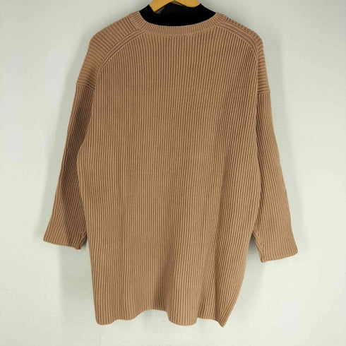 ビューティーアンドユースユナイテッドアローズ BEAUTY & YOUTH UNITED ARROWS 7ゲージ畦サイドスリットニットチュニック レディース