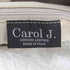 Carol J. イタリア製 カモ柄 レザーハンドル トートバッグ メンズ