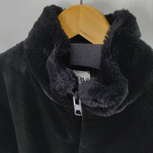 ザラ ZARA 裏地キルティングフェイクファーブルゾン ダブルジップ レディース JPN:S