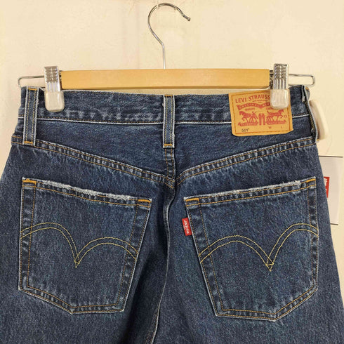 リーバイス Levis 501 ボタンフライストレートデニムパンツ レディース W25 L30