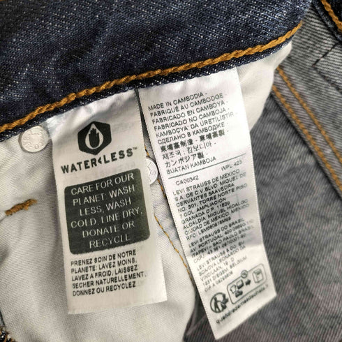 リーバイス Levis 501 ボタンフライストレートデニムパンツ レディース W25 L30