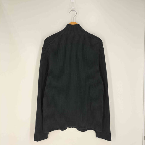 ポロジーンズカンパニーラルフローレン POLO JEANS COMPANY RALPH LAUREN スモールロゴワッペン コットン ドライバーズニット メンズ import:L