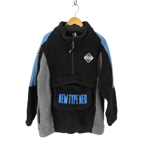 エスワイサーティトゥー SY32 by SWEET YEARS NEW TYPE NEO ANORAK FLEECE ラバーパッチアノラックボアジャケット メンズ JPN:L