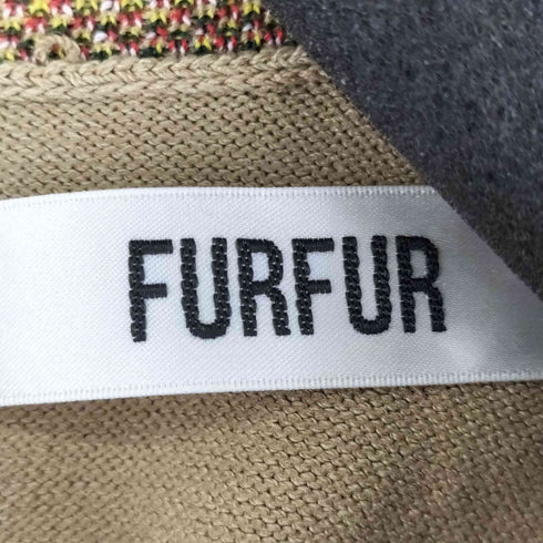 ファーファー furfur ノースリーブニットワンピース レディース FREE