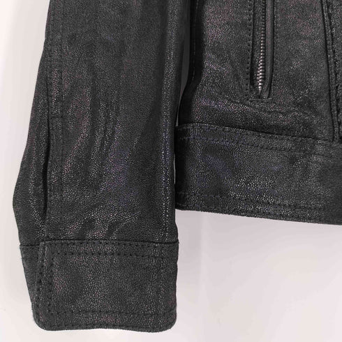 キャシージェーン Cathy Jane ゴートレザー シングル ライダース ジャケット レディース JPN:2