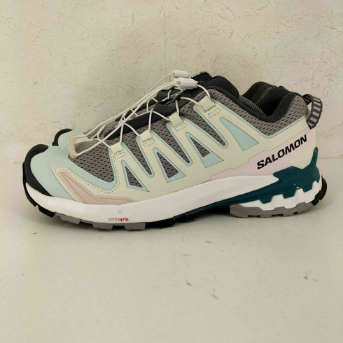 サロモン SALOMON XA PRO 3D V9 W - Gull/White/Bleached Aqua レディース JPN:24.5