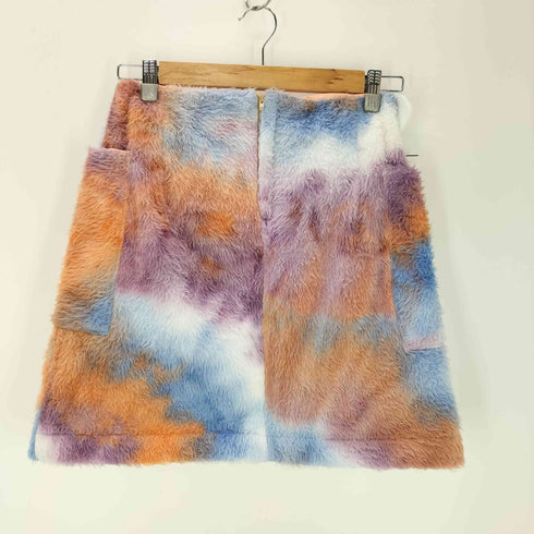 アトモス atmos 20AW タイダイ フリース カーデ MIX タイダイ フリース 台形 スカート MIX レディース FREE