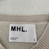 エムエイチエル MHL. Vネック ミドルゲージ ウール コットンニット メンズ JPN:L