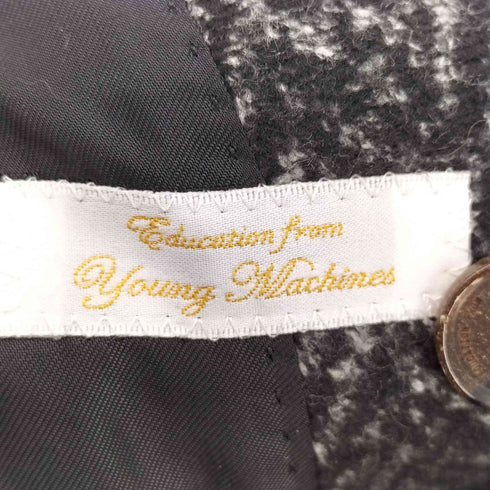 エデュケーションフロムヤングマシーン Education from Youngmachines MAPEL ヘリンボン Wジャケット メンズ JPN:M