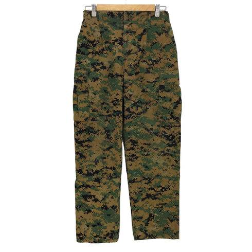ユーエスエムシー USMC 米軍 ウッドランドマーパットカモ デジカモ ミリタリーパンツ メンズ WAIST 27 TO 31 IN