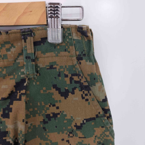 ユーエスエムシー USMC 米軍 ウッドランドマーパットカモ デジカモ ミリタリーパンツ メンズ WAIST 27 TO 31 IN