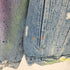 ザラ ZARA ペイントダメージデニムジャケット メンズ import:M