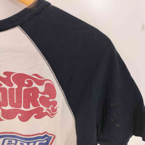 ヒステリックグラマー HYSTERIC GLAMOUR 00s ラグラン プリントTシャツ メンズ FREE