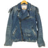 ザラ ZARA ダブルライダース デニムジャケット メンズ import:M