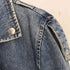 ザラ ZARA ダブルライダース デニムジャケット メンズ import:M