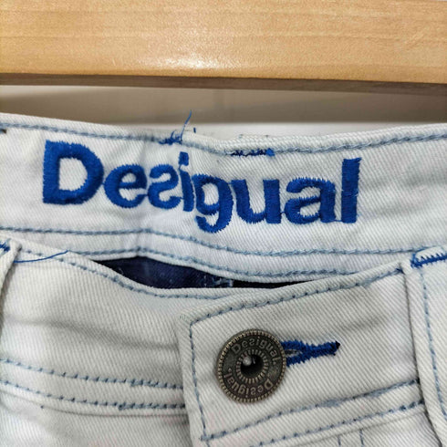 デシグアル Desigual ボタンフライ デニムショートパンツ メンズ US:32-33