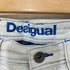デシグアル Desigual ボタンフライ デニムショートパンツ メンズ US:32-33