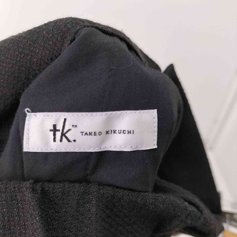 ティーケータケオキクチ tk. TAKEO KIKUCHI スプリングツイードワイドフレアパンツ メンズ JPN:M