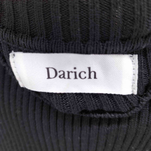 ダーリッチ Darich ダブルラインニットミニワンピース レディース FREE