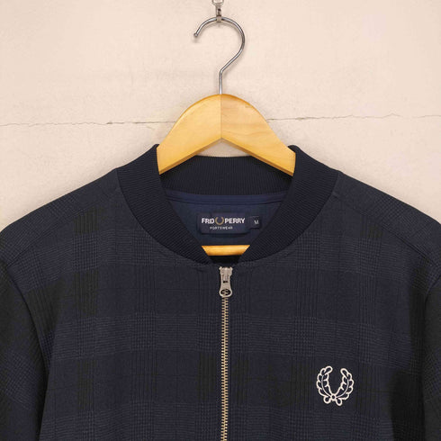 フレッドペリー FRED PERRY ノーカラートラックジャケット メンズ import:M
