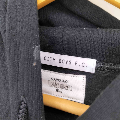 サウンドショップバランサ SOUND SHOP BALANSA CITY BOYS F.C GERMANYプリント L/S パーカー メンズ JPN:L