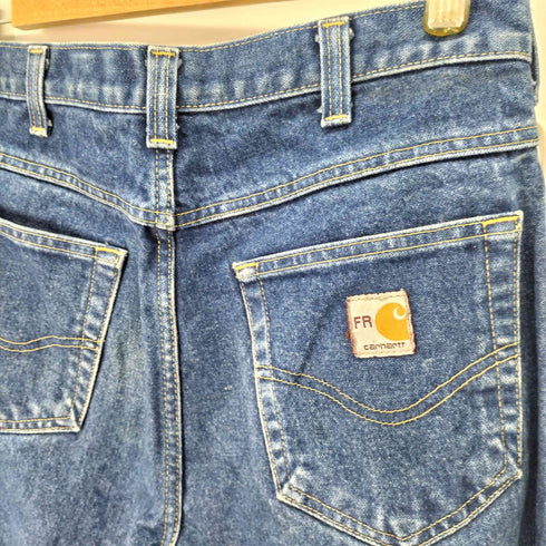 カーハート Carhartt インディゴワイドテーパードデニム メンズ 32x30