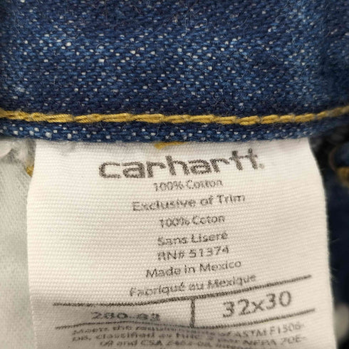 カーハート Carhartt インディゴワイドテーパードデニム メンズ 32x30