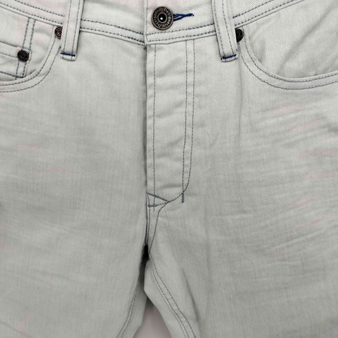 デシグアル Desigual DENIM_SCOTT ボタンフライ テーパード デニムパンツ メンズ US:30-31