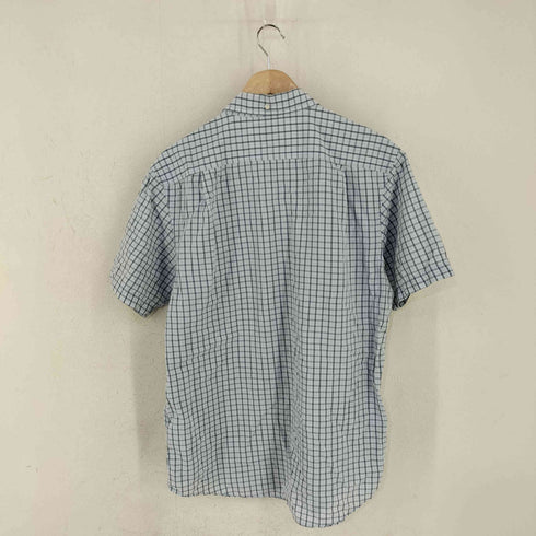 ギャップ Gap 00s ボタンダウン チェックS/Sシャツ メンズ import:M