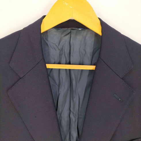 ポロバイラルフローレン Polo by RALPH LAUREN 90s 三角タグ 金ボタン 2B テーラードジャケット 紺ブレ メンズ