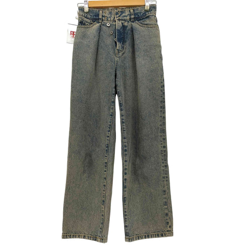ケイタマルヤマ KEITA MARUYAMA 23AW 2wayタックワイドデニムパンツ レディース JPN:0