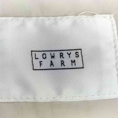 ローリーズファーム LOWRYS FARM 中綿 ノーカラージャケット レディース FREE