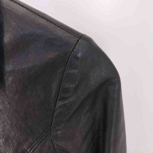 D'Arienzo TABASA イタリア製 シープスキンレザージャケット レディース JPN:S