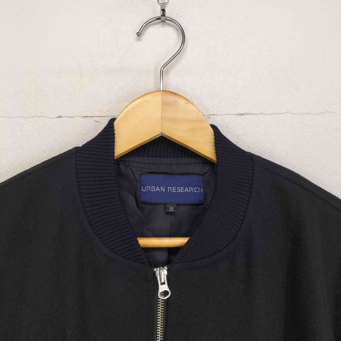 アーバンリサーチ URBAN RESEARCH 切替ウールブルゾン レディース 38