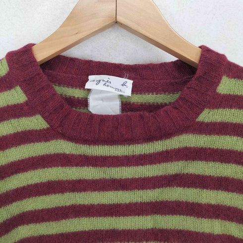 アニエスベーオム Agnes b.homme ボーダーニットセーター メンズ