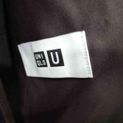 ユニクロユー UNIQLO U 24AW コーティングロングコート レディース JPN:XL