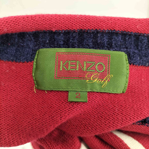 ケンゾーゴルフ KENZO GOLF クロスロゴデザイン カールネックニット メンズ 2