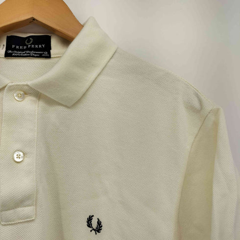 フレッドペリー FRED PERRY ロゴ刺繍 S/S ポロシャツ メンズ O