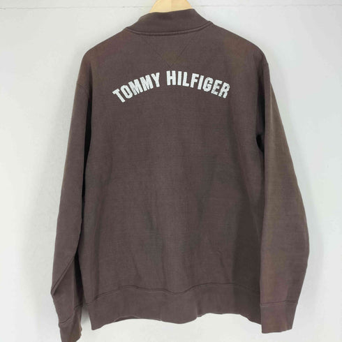 トミーヒルフィガー TOMMY HILFIGER スウェットジップアップブルゾン メンズ M