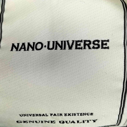 ナノユニバース NANO universe ダブルコート 総裏地 ウール メンズ JPN:L