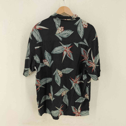 BANANA CABANA シルク オープンカラーアロハシャツ メンズ import:L