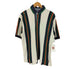 トミーヒルフィガー TOMMY HILFIGER ストライプ 鹿の子ポロシャツ メンズ import:L