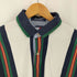 トミーヒルフィガー TOMMY HILFIGER ストライプ 鹿の子ポロシャツ メンズ import:L