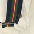 トミーヒルフィガー TOMMY HILFIGER ストライプ 鹿の子ポロシャツ メンズ import:L