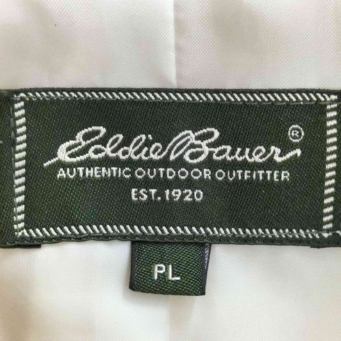 エディーバウアー Eddie Bauer 00s ヘリンボーン ウールナイロン ピーコート レディース PL