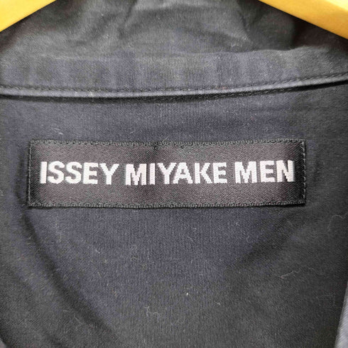 イッセイミヤケメン ISSEY MIYAKE MEN ノーカラーシャツ 比翼 メンズ 2